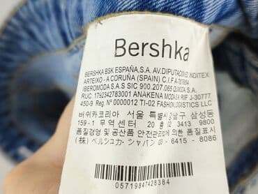 asymetryczne spódnice w paski: Bershka, Spódnica damska, M — 4