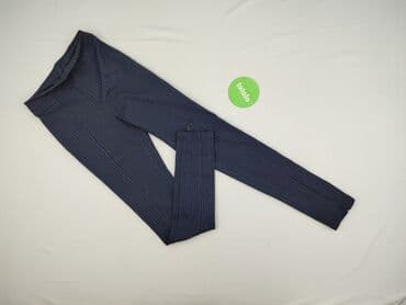 legginsy granatowe damskie: H&M, Legginsy Eleganckie damskie, rozmiar S — 2