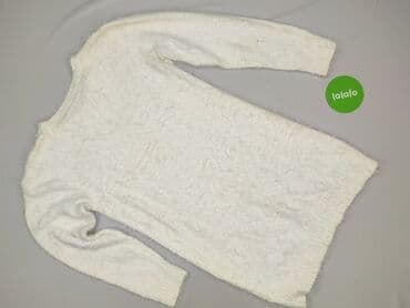 sweter piórkowy na drutach: Tunika damska, rozmiar S — 3