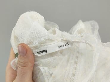 bytom biala koszula: Sinsay, Women's blouse, size XS (EU 34) — 4