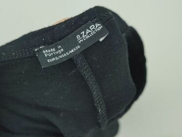 czarne body z długim rękawem zara: Zara, Tunika damska, rozmiar S — 4