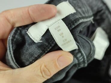 woskowane legginsy z wysokim stanem zara: H&M, Szorty damskie, rozmiar S — 4