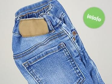 dresy mango: Spodnie jeansowe, H&M, 9-12 miesięcy, stan - Bardzo dobry — 6
