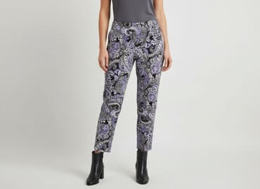 chaotic system spodnie: Spodnie materiałowe damskie, rozmiar M — 1