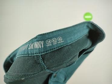 spodnie carrot: Spodnie materiałowe damskie, rozmiar L — 4