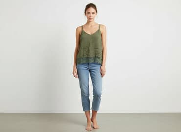 pull and bear bluzka w paski: PULL&BEAR, Top damski, rozmiar S — 1