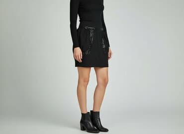 spódnice z cyrkoniami: Spódnica damska, rozmiar S — 1