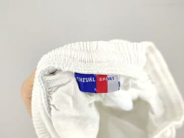 białe spodnie pepco: Chevignon, Spodnie 3/4 dla mężczyzn, rozmiar L — 4