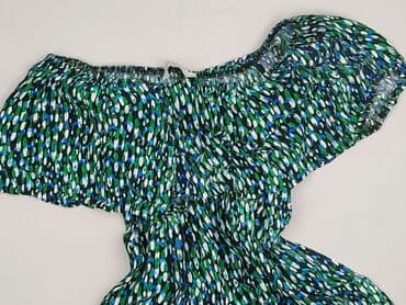 bluzka z odkrytym ramieniem allegro: Blue shadow, Bluzka damska, rozmiar S — 1