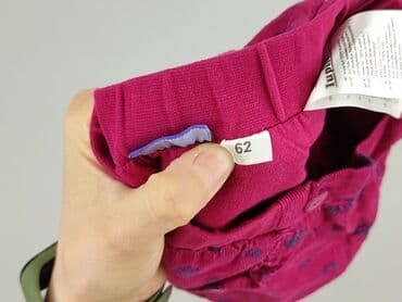 spodnie od pizamy w hello kitty: Baby material trousers, 1-3 months, 56-62 cm, Lupilu, condition - Very good — 5