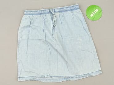 spódniczka alex biało niebieska: Janina, Spódnica damska, rozmiar M — 2