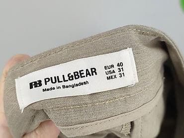 vans 39: PULL&BEAR, Spodnie materiałowe damskie, rozmiar M — 4