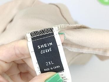 house jackets: Shein Curve, Women`s waistcoat, size 2XL — 4