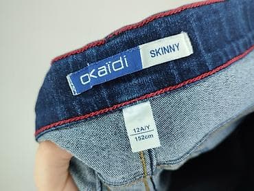 pull and bear shorts: Spodnie jeansowe, Okaidi, 12 lat, 146/152, stan - Bardzo dobry — 4