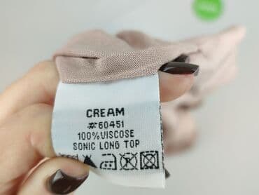 bluzka na ramiaczka: Cream, Tunika damska, rozmiar M — 5