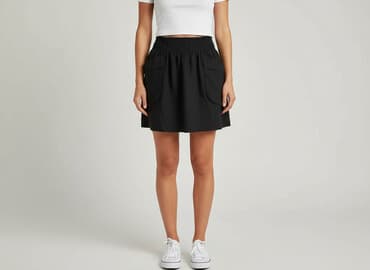 czarne spódnice hm: H&M, Spódnica damska, rozmiar S — 1