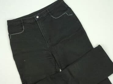 jeansy elastyczne damskie: Spodnie materiałowe damskie, rozmiar L — 1