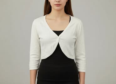 tanie narzutki damskie: Kardigan damski, rozmiar S — 7