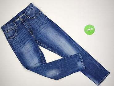 bluza marvel hm: Spodnie jeansowe, H&M, 14 lat, 158/164, stan - Bardzo dobry — 2