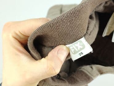 pajacyk niemowlęcy lidl: Baby material trousers, 6-9 months, 68-74 cm, Lindex, condition - Very good — 4