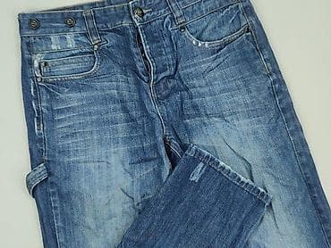 patchworkowe jeansy: Denim Co, Jeansy dla mężczyzn, rozmiar M — 1