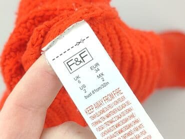 ponczo narzutka: F&F, Narzutka damska, rozmiar XS — 4