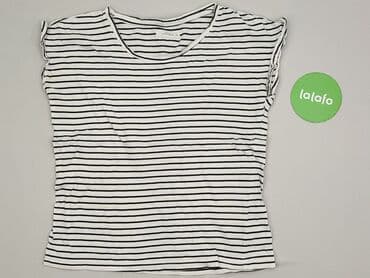 t shirt damski w paski reserved: Organic Cotton, T-shirt damski, rozmiar XS — 3