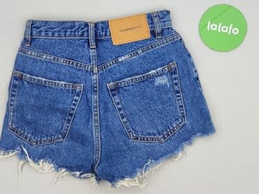 srebrne szorty: PULL&BEAR, Szorty damskie, 2XS — 3