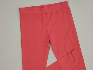 rajstopy w czerwono czarne paski: Leggings for kids, 13 years, 152/158, condition - Very good — 1