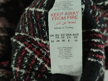 kurtka koszulowa w krate damska: Boohoo, Kurtka damska, rozmiar M — 5