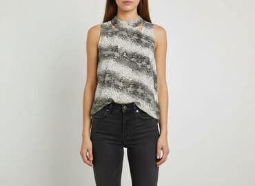 steve madden klapki z futerkiem: Bluzka damska, rozmiar M — 7