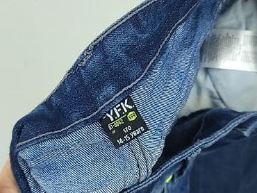 metki do ubrań: Spodnie jeansowe, Y.F.K., 15 lat, 170, stan - Idealny — 4