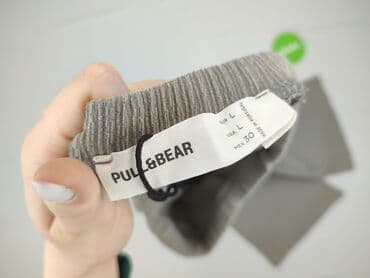 Ubrania damskie: PULL&BEAR, Spodnie materiałowe damskie, L — 5