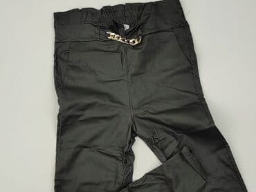 legginsy z imitacją skóry: Legginsy Eleganckie damskie, rozmiar S — 1