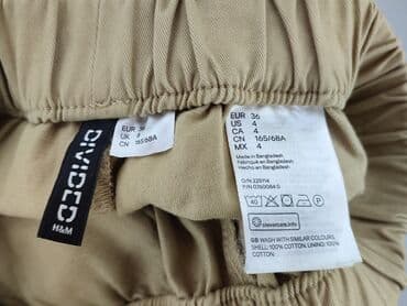 spodnie joggery damskie hm: H&M, Spodnie materiałowe damskie, rozmiar S — 4