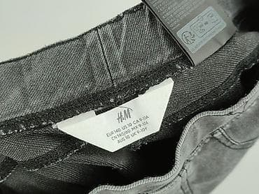 dresy decathlon: Spodnie jeansowe, H&M, 10 lat, 140, stan - Bardzo dobry — 4