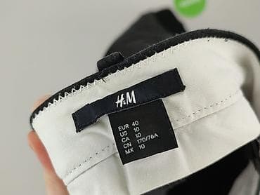 buty marks spencer: H&M, Spodnie materiałowe damskie, rozmiar M — 4