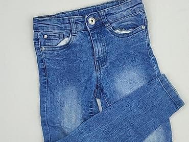 Spodnie jeansowe, Little kids, 5-6 lat, 116, stan - Bardzo dobry