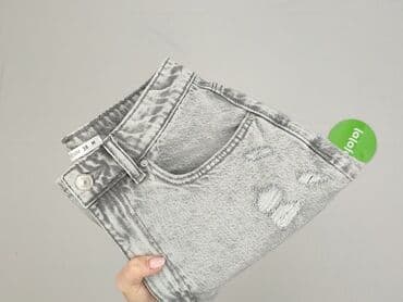 szorty jeansowe damskie szare: Cropp, Szorty damskie, rozmiar M — 5