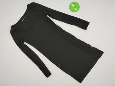 czarna sukienka z długim rękawem sinsay: Sinsay, Sukienka damska, rozmiar S — 2