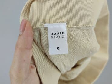 legginsy beżowe prążkowane: House, Legginsy rozmiar S — 4