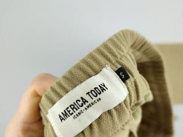 spodnie dresowe grube: America Today, Spodnie dresowe damskie, rozmiar S — 4