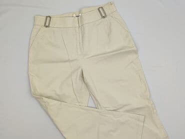 HELLINE, Material trousers for women, size L