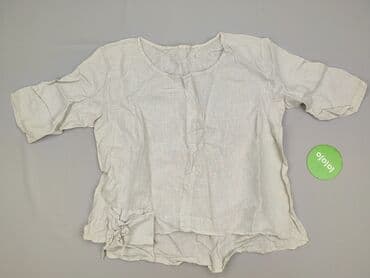 koszula puro lino: Bluzka damska, rozmiar 3XL — 2