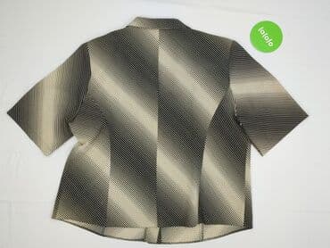 koszulka zolta w czarne paski: Bluzka damska, 3XL — 3