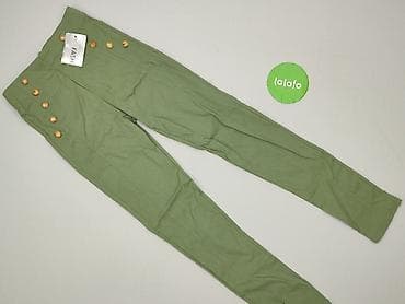 czarne: Legginsy Eleganckie damskie, rozmiar M — 2