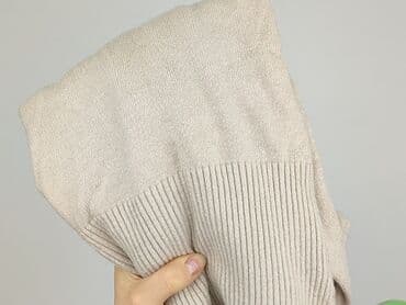 sweter piórkowy na drutach: Golf damski, rozmiar S — 4