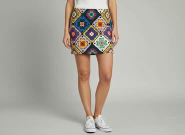 spódnica ze spodenkami shein: Shein, Spódnica damska, rozmiar L — 6