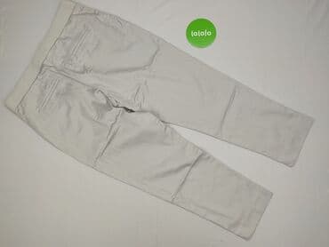 długie spodnie damskie dla wysokich: Spodnie materiałowe damskie, rozmiar L — 3