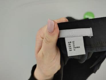 rajstopy od h m: H&M, Spodnie materiałowe damskie, rozmiar L — 4